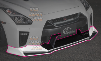 Kuhl Racing KUHL Ver2 35R-SS Front Diffuser FRP Unpainted - GT-R